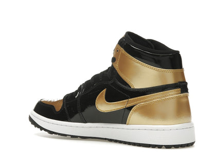 Jordan 1 Retro High Golf Patent Gold Toe