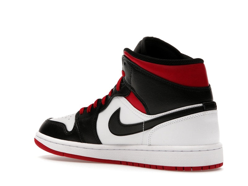 Jordan 1 Mid Gym Red Black Toe