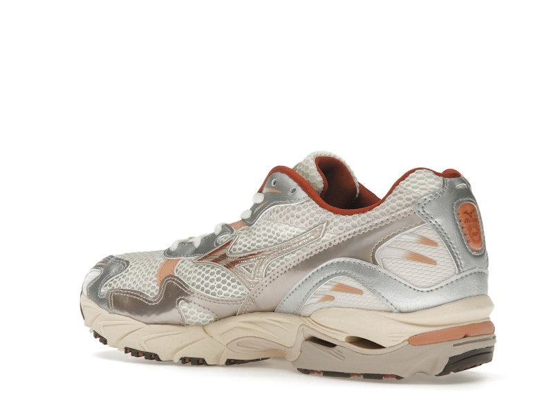 Mizuno Wave Rider 10 White Silver Orange