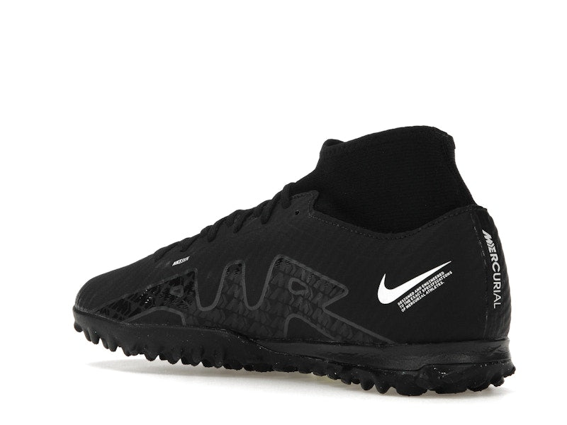 Nike Zoom Mercurial Superfly 9 Academy TF Black Dark Smoke Grey