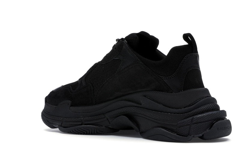 Balenciaga Triple S Triple Black (2018 Reissue) (Nondistressed)