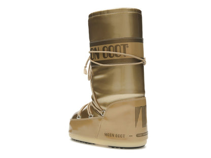 Moon Boot Icon Vinile Boot Metallic Gold