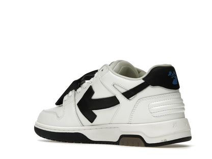 OFF-WHITE Out Of Office OOO 30 MM Low Tops Black White Blue