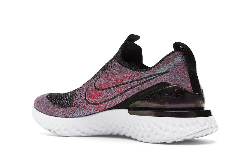 Nike Epic React Moc Flyknit Black University Red Hyper Jade
