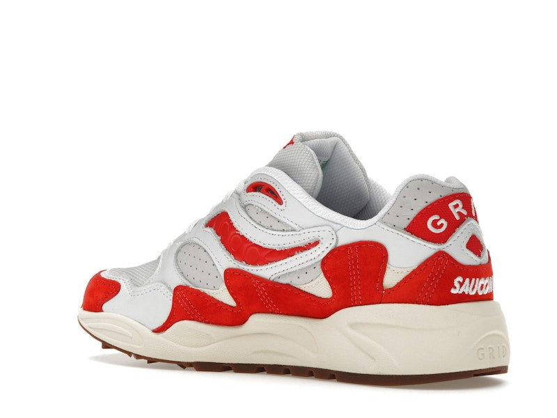 Saucony Grid Shadow 2 Ivy Prep White Red