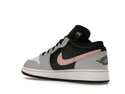 Jordan 1 Low Black Grey Pink (GS)