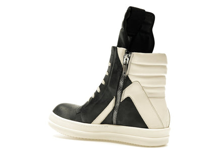 Rick Owens Lido Geobasket Black Milk