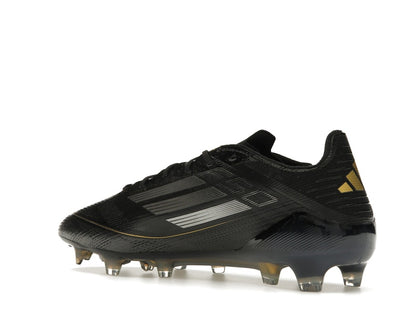 adidas F50 Elite FG Core Black Iron Metallic Gold Metallic