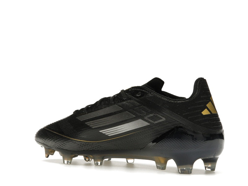 adidas F50 Elite FG Core Black Iron Metallic Gold Metallic