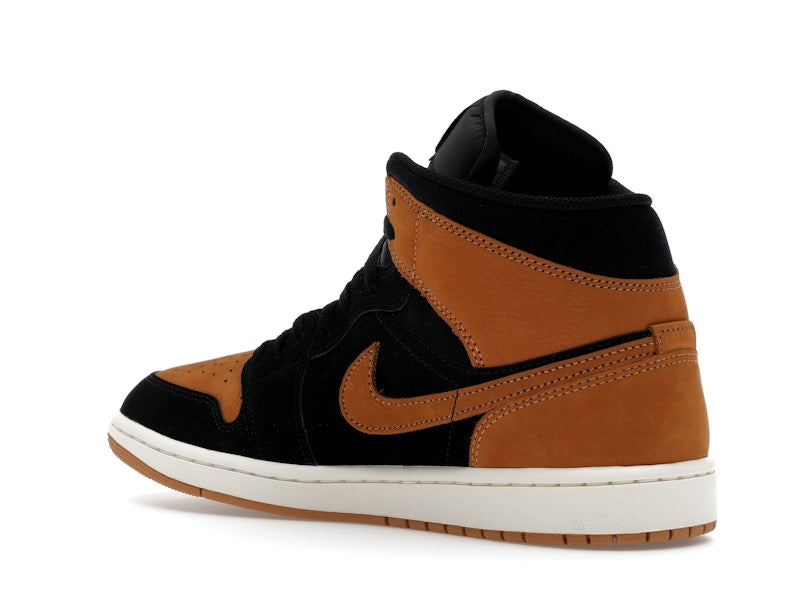 Jordan 1 Mid SE Black Flax
