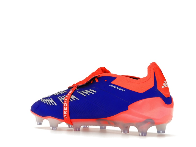 adidas Predator Elite Foldover Tongue FG Lucid Blue Solar Red