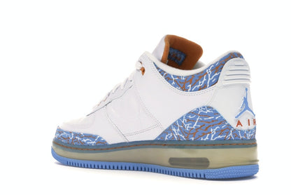 Jordan AJF 3 White University Blue Sunset