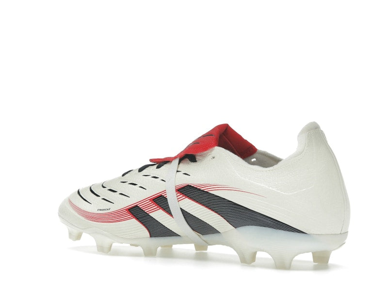adidas Predator League Fold-Over Tongue FG/MG Off White Core Black Pure Ruby