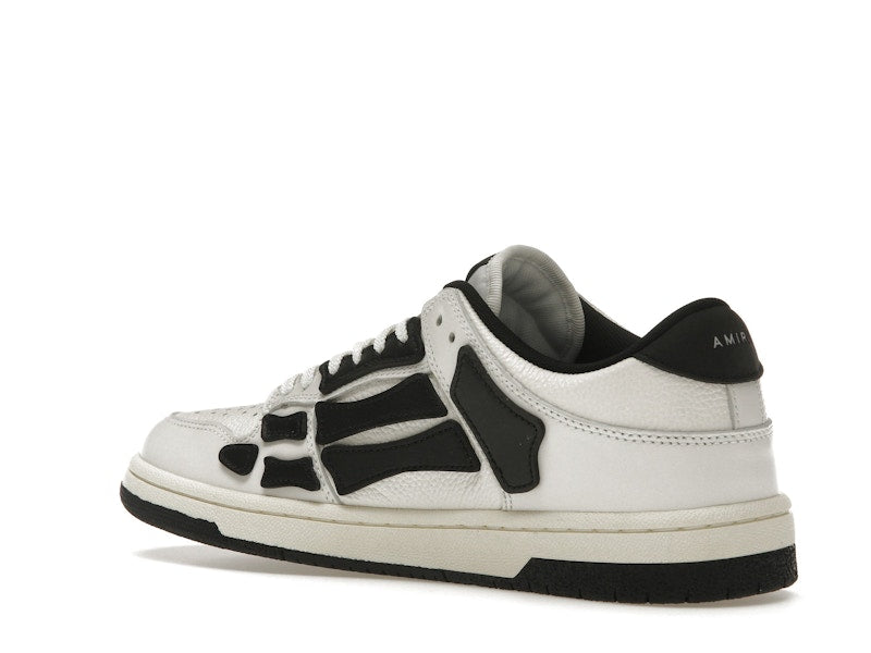 AMIRI Skel Top Low White Black White