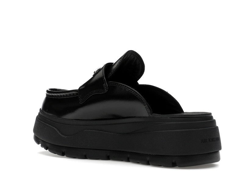 Jordan Mule Black Metallic Silver (Women's)