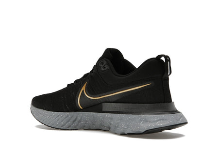 Nike React Infinity Run Flyknit 2 Black Gold