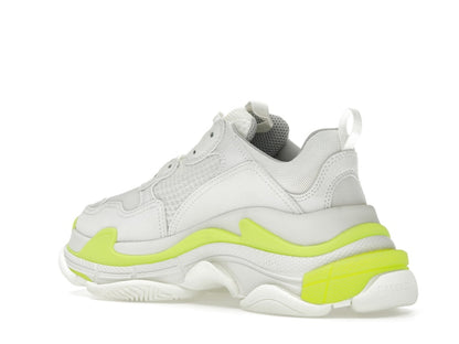 Balenciaga Triple S White Fluo Yellow (Women's)