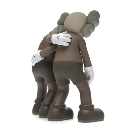 KAWS Along The Way Vinyl Figure Brown
