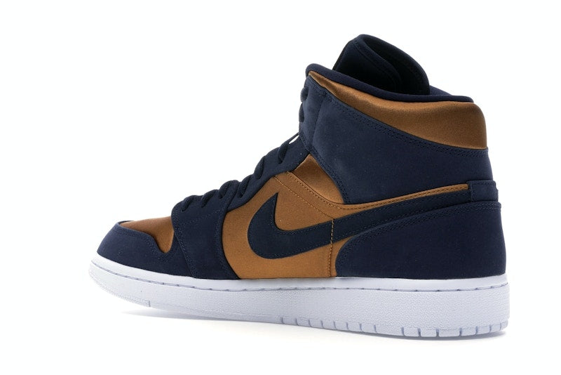 Jordan 1 Mid Obsidian Desert Ochre