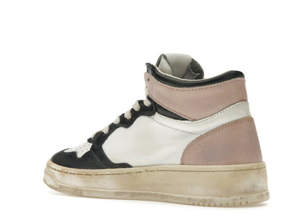 Autry Medalist Leather Mid Super Vintage White Pink Black (Women's)