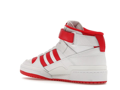 adidas Forum Mid Cloud White Vivid Red
