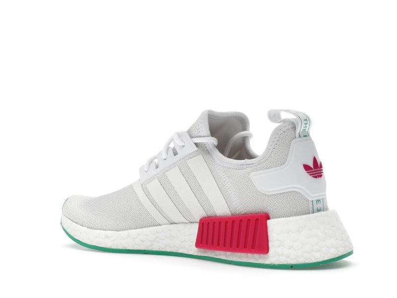 adidas NMD R1 White Magenta Green (Women's)