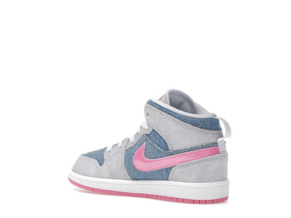 Jordan 1 Mid SE Denim Sequin (PS)