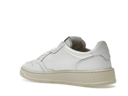 Autry Medalist Leather Low White