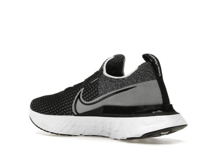 Nike React Infinity Run Flyknit Black White (Women's)