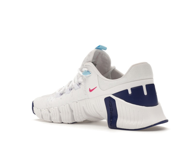 Nike Free Metcon 5 White Aquarius Blue
