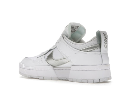 Nike Dunk Low Disrupt White Silver (Women's)