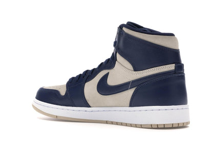 Jordan 1 Retro Premium Midnight Navy Light Cream (Women's)