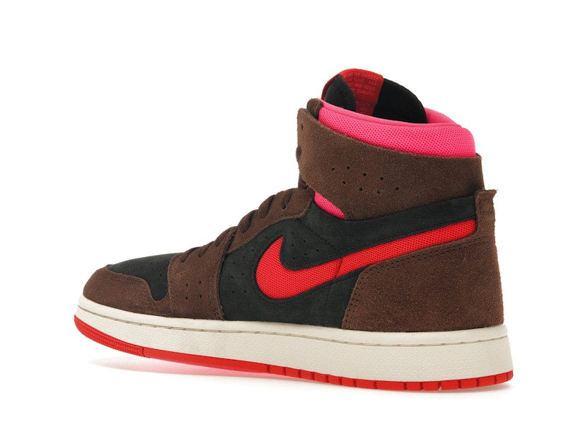 Jordan 1 High Zoom Air CMFT 2 Cacao Wow Picante Red (Women's)