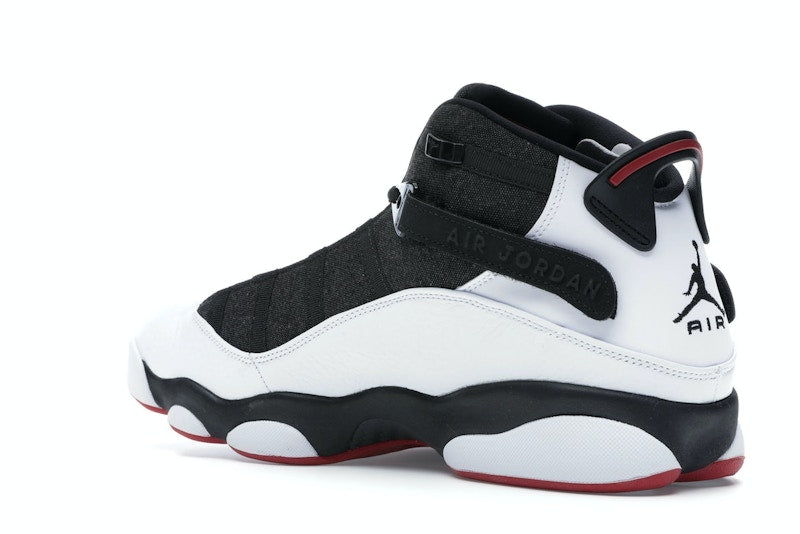 Jordan 6 Rings Black White Gym Red