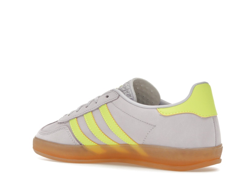adidas Gazelle Indoor Silver Dawn Solar Yellow (Women's)
