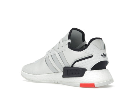 adidas NMD G1 Crystal White Grey Solar Red