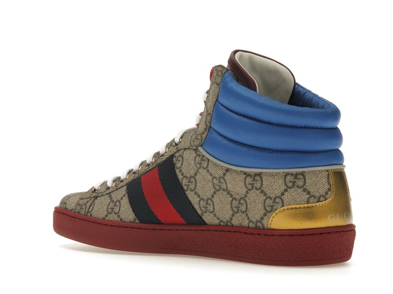 Gucci Ace GG High Top Beige Ebony