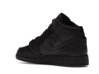 Jordan 1 Mid Black (GS)