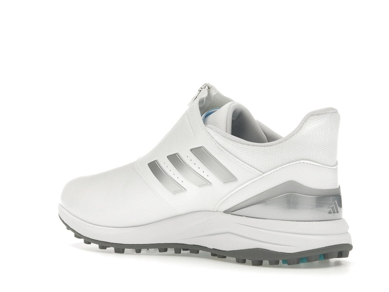 adidas Solarmotion BOA 24 Spikeless Golf Cloud White Silver Metallic Blue Burst