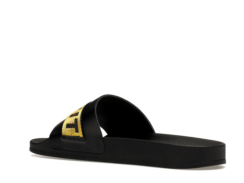OFF-WHITE Industrial Belt Slides Black Yellow