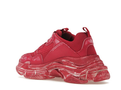 Balenciaga Triple S Faded Red