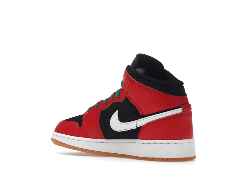 Jordan 1 Mid SE Christmas (GS)