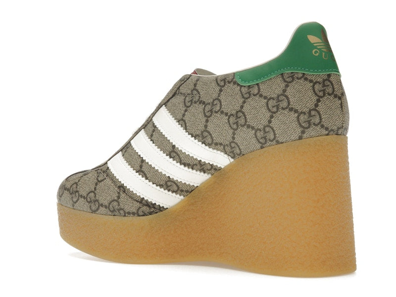 adidas x Gucci Gazelle Wedge Beige GG Monogram (Women's)