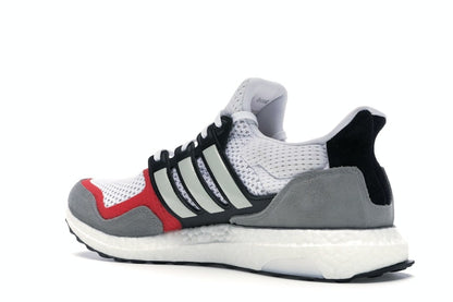adidas Ultra Boost S&L White Grey Scarlet