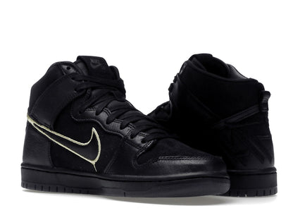 Nike SB Dunk High FAUST Black Gold