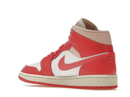 Jordan 1 Mid Strawberries and Cream (Women's)