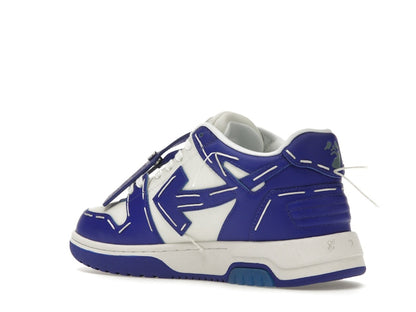OFF-WHITE Out Of Office Sartorial Stitching White Dark Blue (Women's)