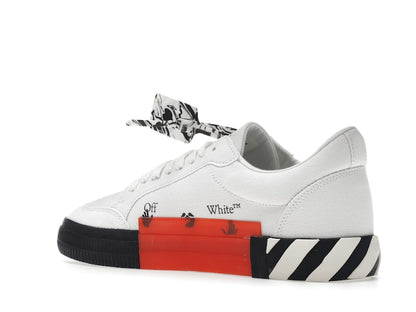 OFF-WHITE Vulcanized Low Canvas White Black