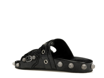 Balenciaga Cagole Sandals Black