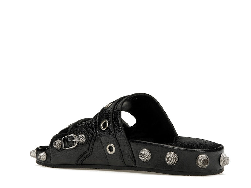 Balenciaga Cagole Sandals Black